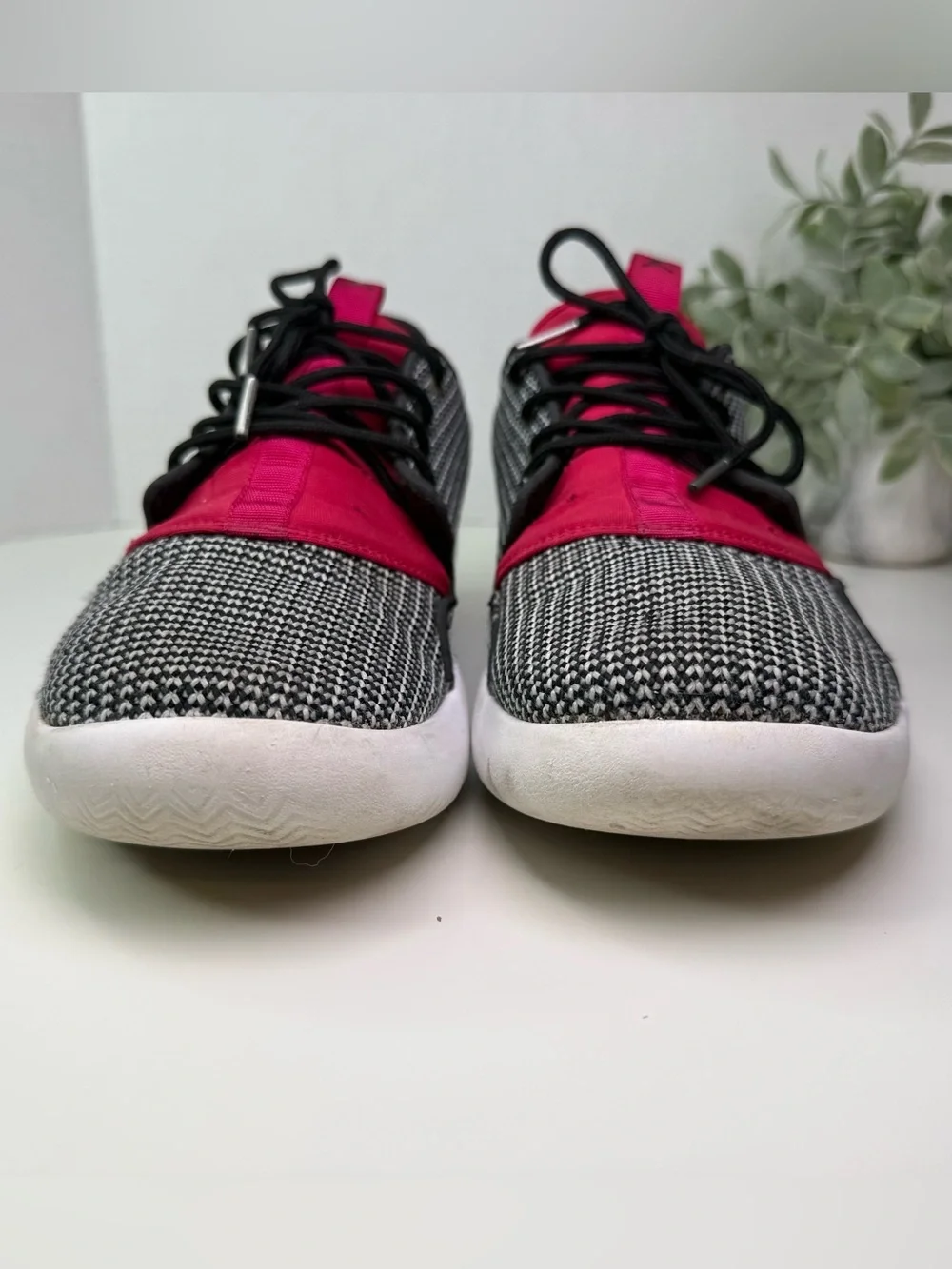 Air Jordan Boys Eclipse GG Black & White Athletic Shoes Sneakers Lace Up Size 9Y